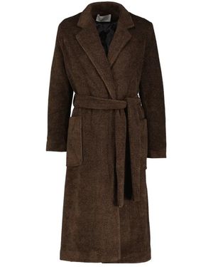 Amélie & Amélie Belted Coats - Marrone