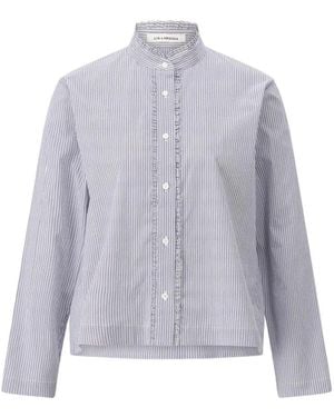 Lis Lareida Gestreifte Bluse Clarissa - Lila