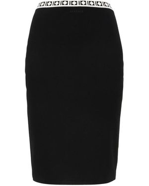 Versace Short Skirts - Negro