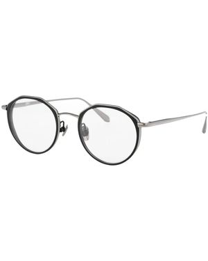 Linda Farrow Stijlvolle Optische Bril Voor Cesar - Metallic