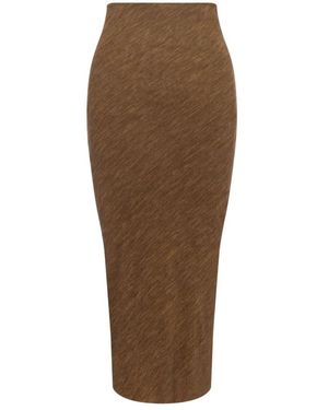 Philosophy Di Lorenzo Serafini Midi Skirts - Brown