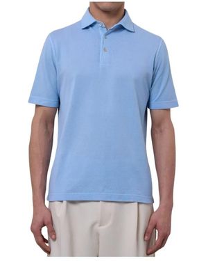 FILIPPO DE LAURENTIIS Polo Shirts - Blue