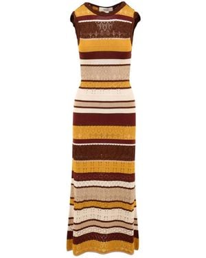 Akep Knitted Dresses - Metallic