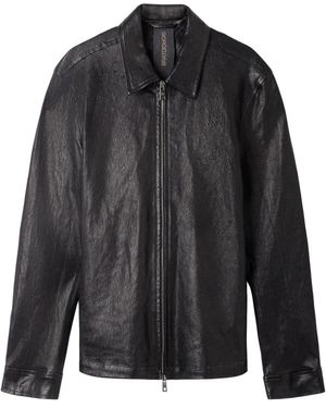 Giorgio Brato Leather Jackets - Black