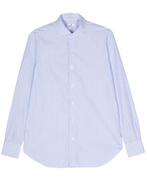 Finamore 1925 Casual Shirts - Blue