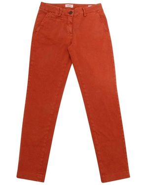 Mason's Straight Fit Jeans - Red