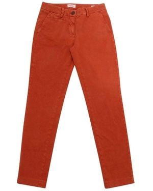 Mason's Straight Fit Jeans - Red