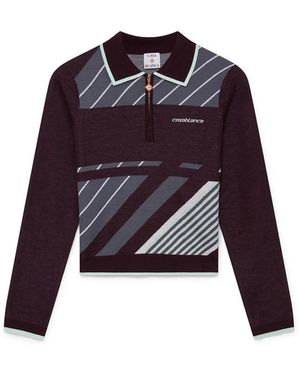 CASABLANCA Polo Shirts - Purple