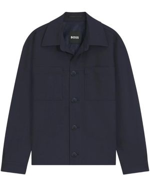 HUGO Light Jackets - Blauw