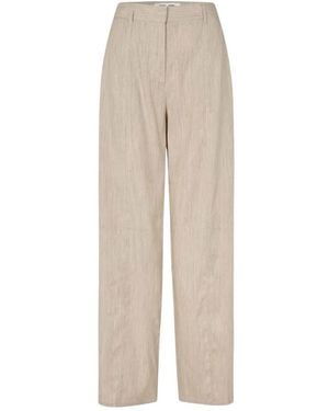 Samsøe & Samsøe Wide Trousers - Neutro