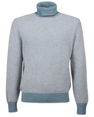 Gran Sasso Turtlenecks - Blu