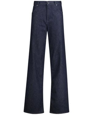 Re-hash Wide Pants - Blue