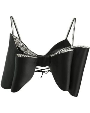 Mach & Mach Sleeveless Tops - Black