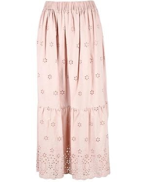 Semicouture Midi Skirts - Rose