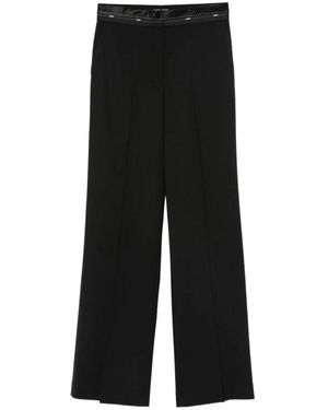 MSGM Wide Trousers - Black
