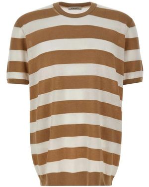 Kangra Round-Neck Knitwear - Natural