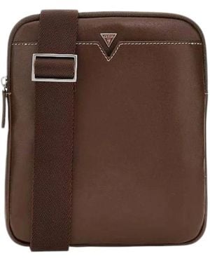 Guess Cross Body Messenger - Brown