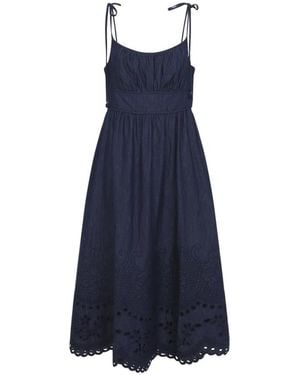 Zimmermann Midi Jurken - Blauw