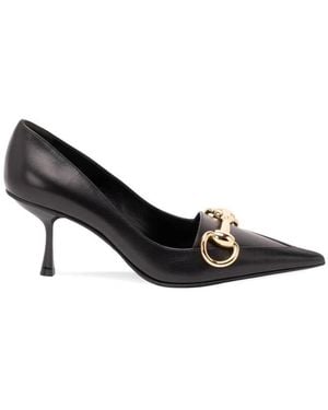 Gucci Schoenen ,Zwart ,Leer Boulevard Pump