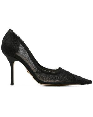 Mach & Mach Puntige Stiletto Hakken - Zwart