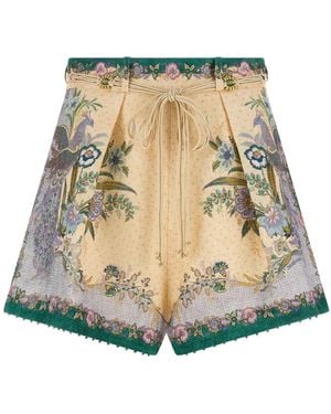 Zimmermann Short Shorts - Multicolor