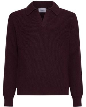 D4.0 V-Neck Knitwear - Viola