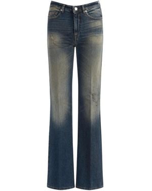 Nine:inthe:morning Flared Jeans - Bleu