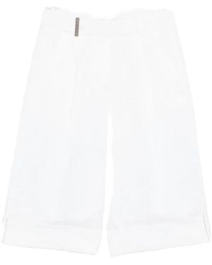 Peserico Shorts - White