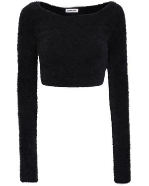 Ambush Round-Neck Knitwear - Black