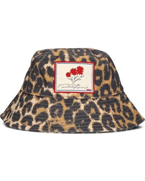 Becksöndergaard Leopa Canvas Bucket Hat Für Sonnige Abenteuer - Braun