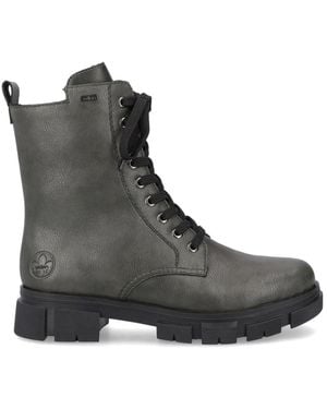 Rieker Lace-Up Boots - Negro