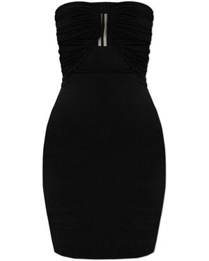Rick Owens Kleedjes ,Zwart ,Prong Jurk