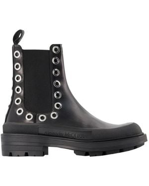 McQueen Chelsea Boots - Black