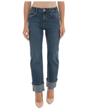 Liu Jo Straight Jeans - Azul