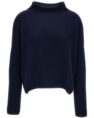 Lisa Yang Truien & Vesten ,Blauw ,Kasjmier Sandy Sweater