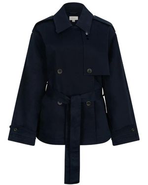 Calvin Klein Trench Coats - Azul