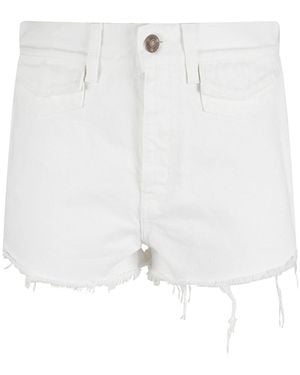 Chloé High-Rise Mini Shorts - Wit