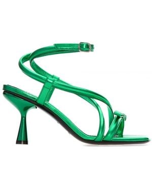 Pierre Hardy High Heel Sandals - Green