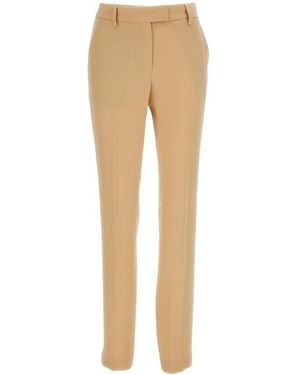Alberto Biani Slim-Fit Trousers - Natural