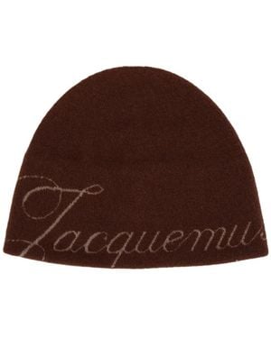 Jacquemus Le Bonnet Atelier - Bruin