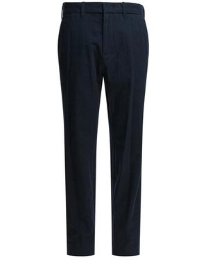 Vince Broeken ,Blauw ,Katoen Blauwe Owen Broek Eco-Katoen