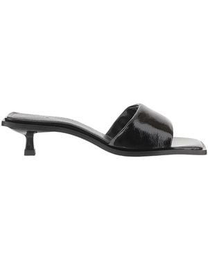 Alohas Heeled Mules - Black
