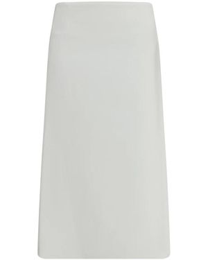 Rier Midi Skirts - Blanco