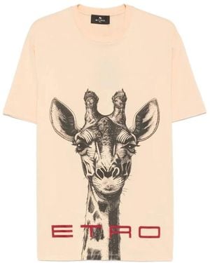 Etro T-Shirt - Natur