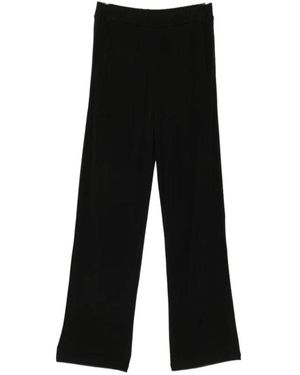 Max Mara Straight Trousers - Negro
