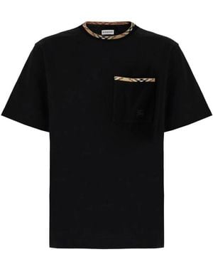 Burberry T-Shirts - Negro