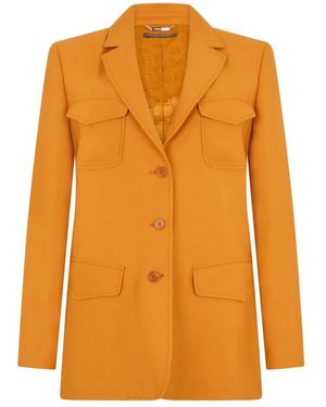 Alberta Ferretti Blazers - Orange