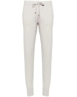 Eleventy Broek Met Trekkoord - Grijs