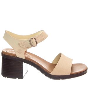 Timberland Schoenen ,Suède Bell Sandalen Met Achterband - Wit