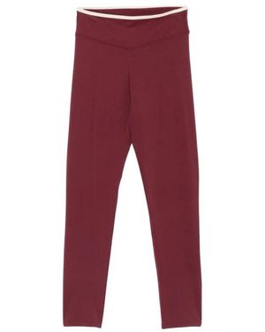 MC2 Saint Barth Broeken ,Bruin ,Kaya Leggings - Rood